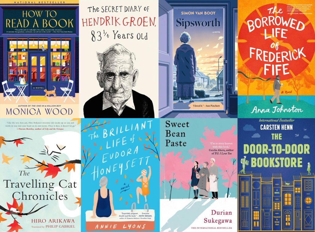 8 book covers of books on the list